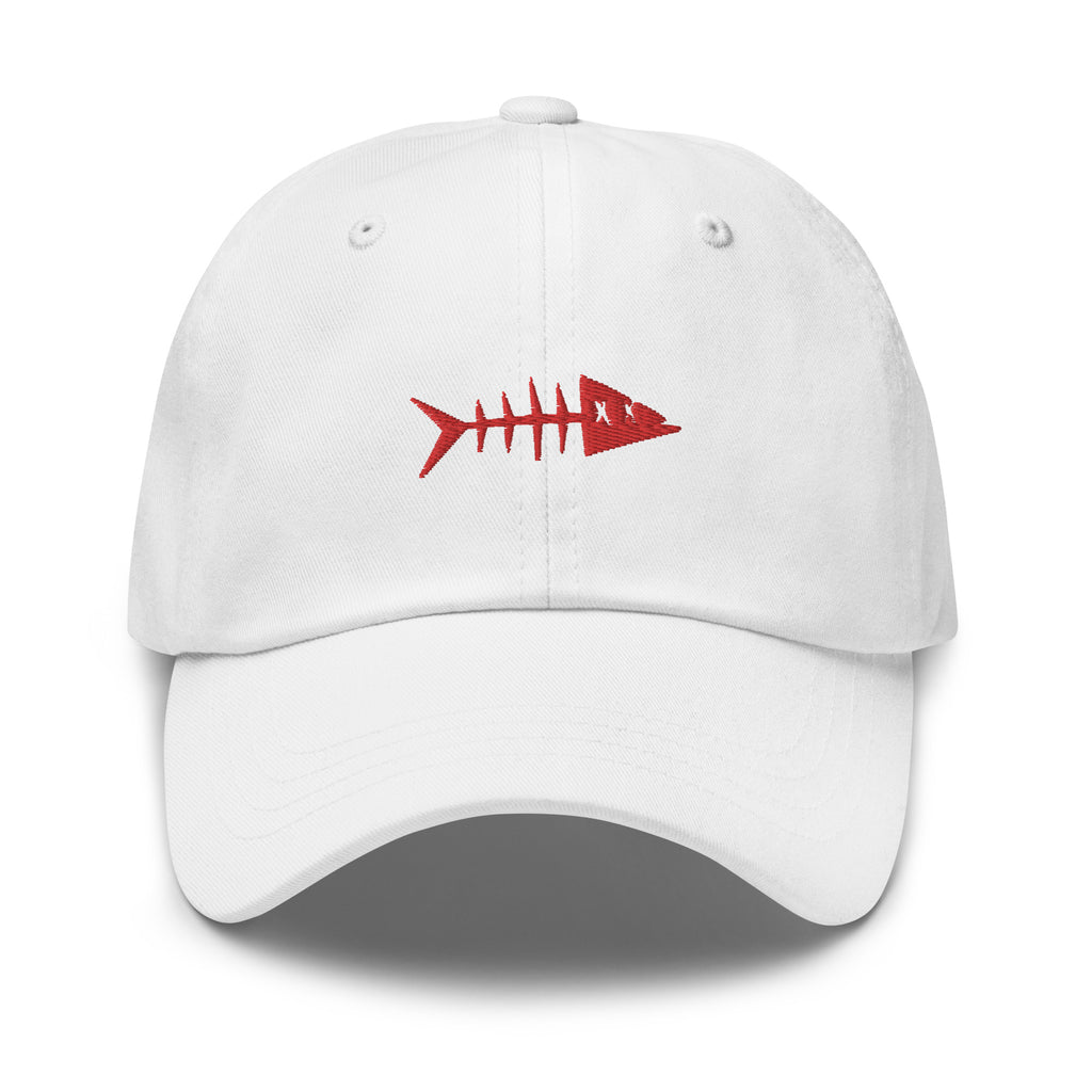 Clishirt© Embroidered Red Fish Dad hat