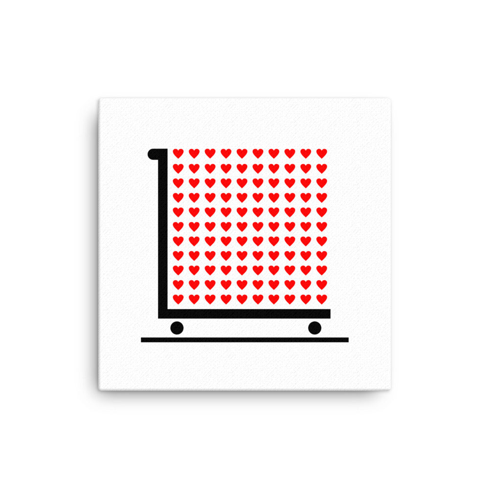 Love delivery Canvas