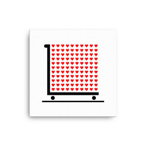 Love delivery Canvas