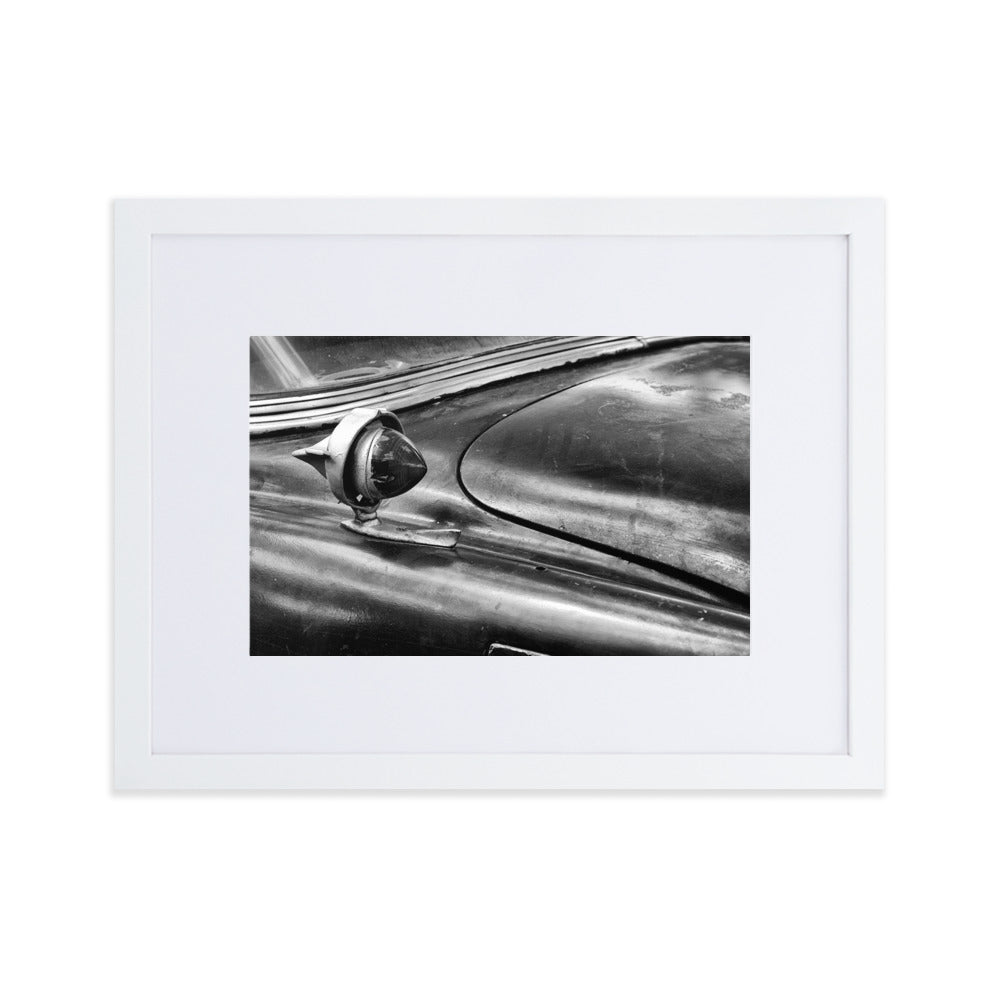 Detalle Amarillas Matte Paper Framed Poster With Mat