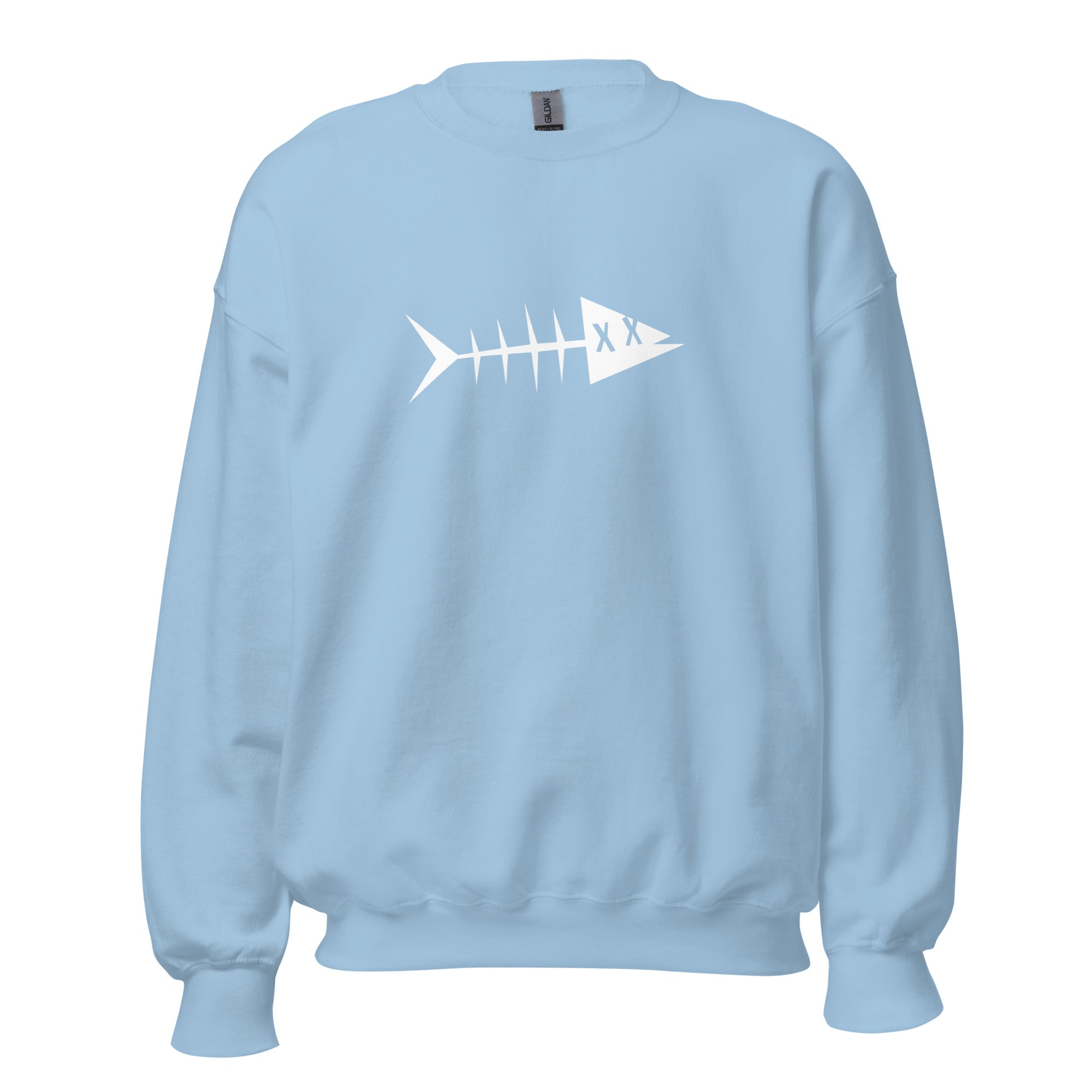 Clishirt© White Fish Unisex Sweatshirt