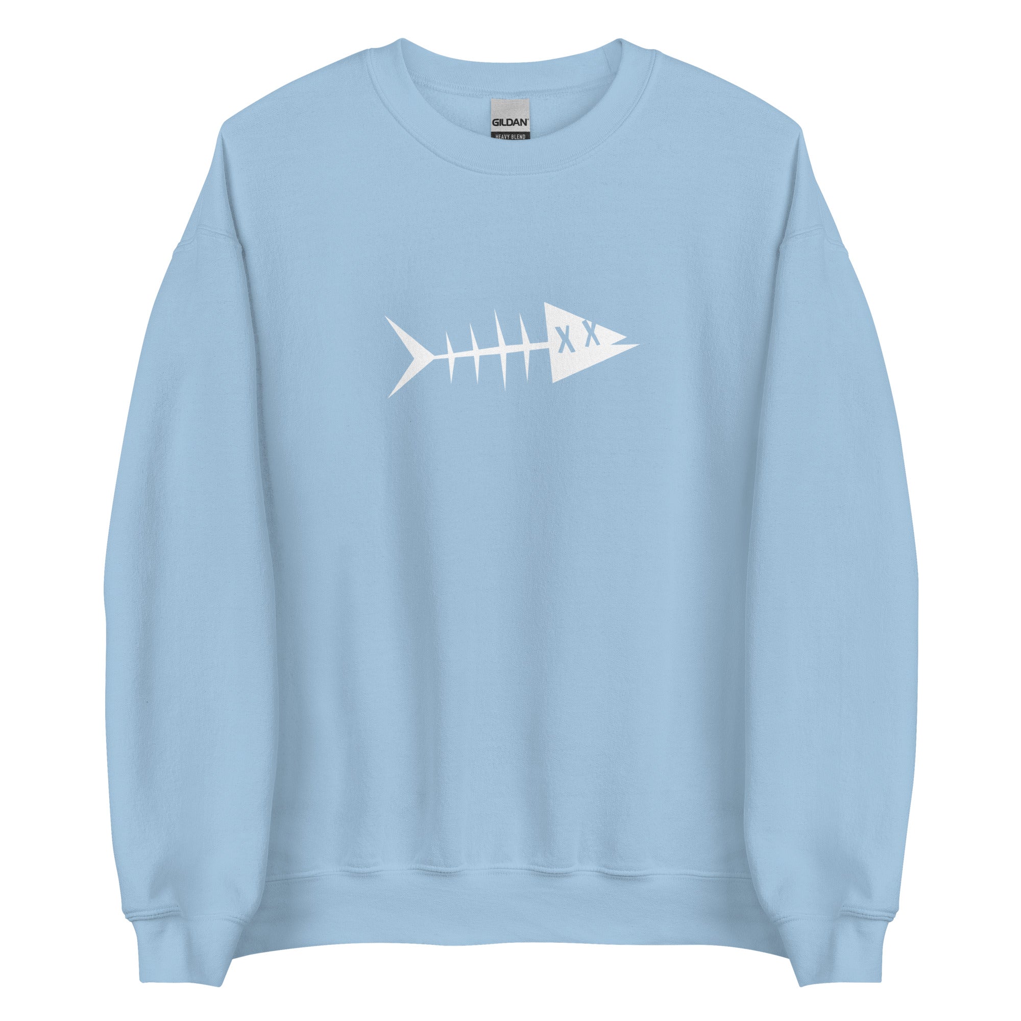 Clishirt© White Fish Unisex Sweatshirt