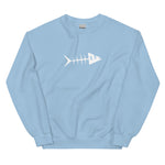 Clishirt© White Fish Unisex Sweatshirt