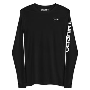 Clishirt© White Fish Unisex Long Sleeve Tee