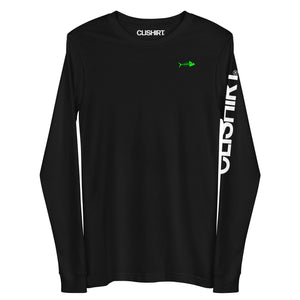 Clishirt© Green Fish Unisex Long Sleeve Tee