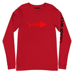 Clishirt© Red Fish Unisex Long Sleeve Tee