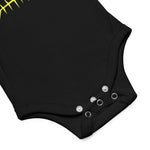 Clishirt© Cyan Magenta Yellow Fish Baby short sleeve one piece