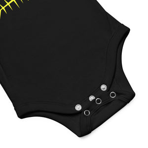 Clishirt© Cyan Magenta Yellow Fish Baby short sleeve one piece