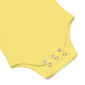 Clishirt© Yellow Fish Baby short sleeve one piece