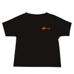 Clishirt© Orange Fish Baby Jersey Short Sleeve Tee