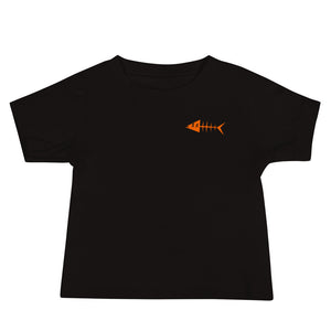 Clishirt© Orange Fish Baby Jersey Short Sleeve Tee