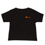 Clishirt© Orange Fish Baby Jersey Short Sleeve Tee
