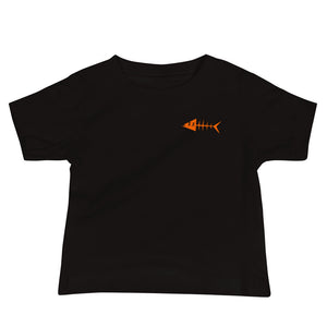 Clishirt© Orange Fish Baby Jersey Short Sleeve Tee