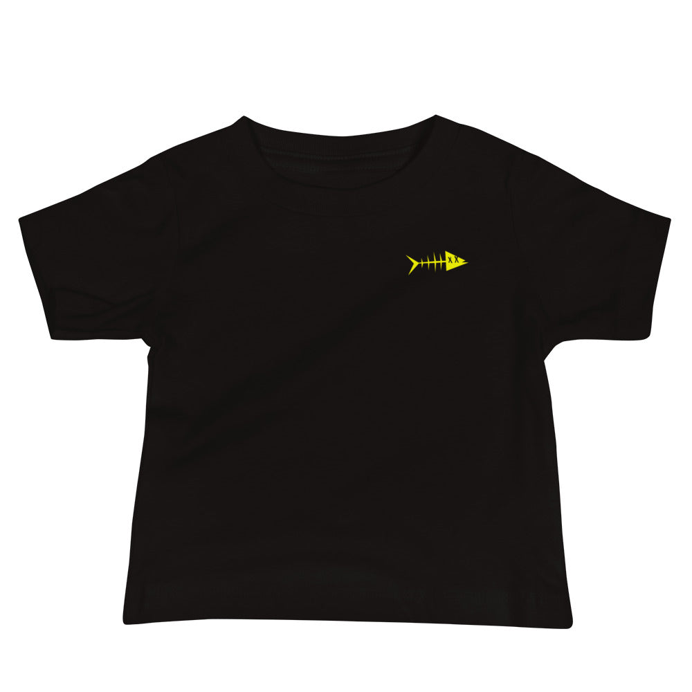 Clishirt© Yellow Fish Baby Jersey Short Sleeve Tee