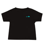 Clishirt© Cyan Fish Baby Jersey Short Sleeve Tee