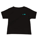 Clishirt© Cyan Fish Baby Jersey Short Sleeve Tee