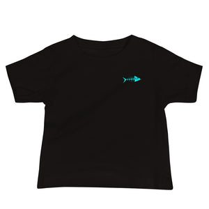 Clishirt© Cyan Fish Baby Jersey Short Sleeve Tee