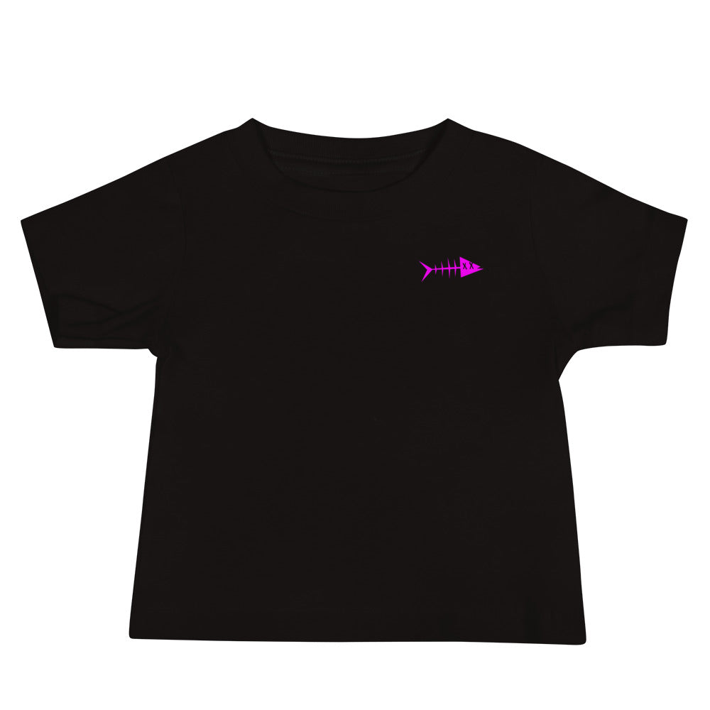 Clishirt© Magenta Fish Baby Jersey Short Sleeve Tee