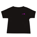 Clishirt© Magenta Fish Baby Jersey Short Sleeve Tee