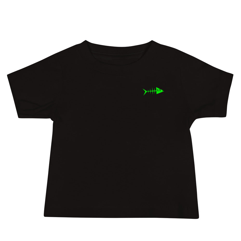 Clishirt© Green Fish Baby Jersey Short Sleeve Tee