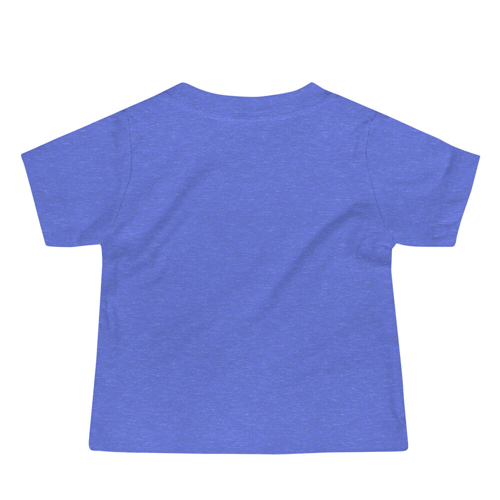 Clishirt© White Green Fish Baby Jersey Short Sleeve Tee