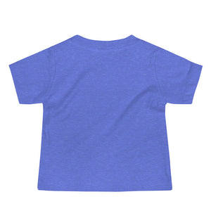 Clishirt© White Green Fish Baby Jersey Short Sleeve Tee