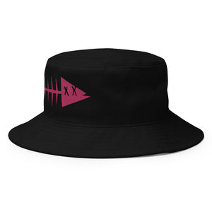 Clishirt© Magenta Fish Bucket Hat