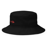 Clishirt© Embroidered Red Fish Bucket Hat