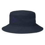 Clishirt© Embroidered Navy Fish Bucket Hat