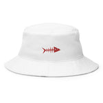 Clishirt© Embroidered Red Fish Bucket Hat