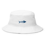 Clishirt© Embroidered Blue Fish Bucket Hat