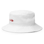 Clishirt© Embroidered Red Fish Bucket Hat