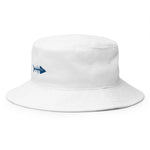 Clishirt© Embroidered Blue Fish Bucket Hat