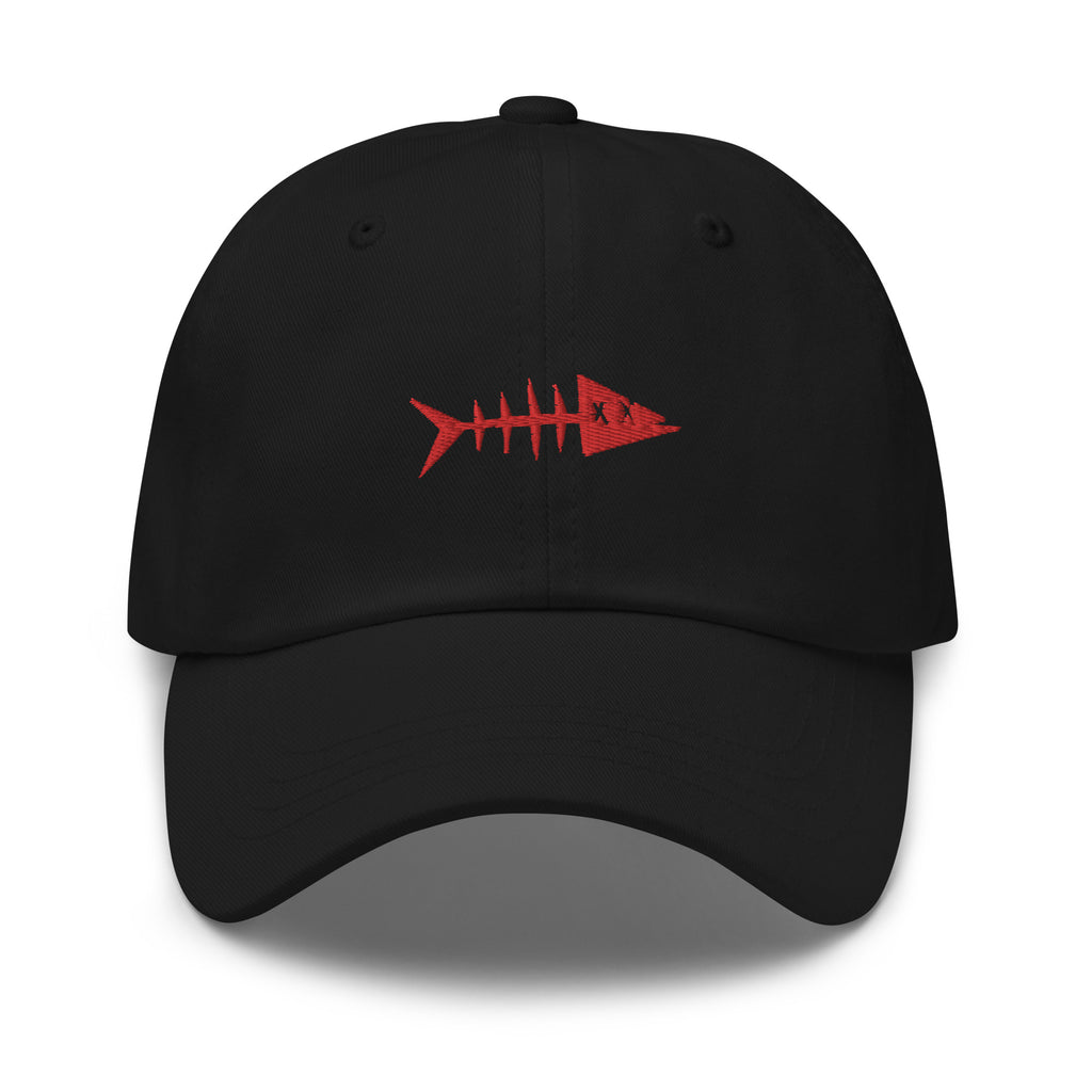 Clishirt© Embroidered Red Fish Dad hat