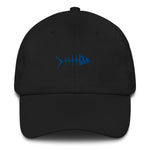 Clishirt© Embroidered Blue Fish Dad hat