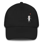 Clishirt© Embroidered Snow Man Illustration Dad hat