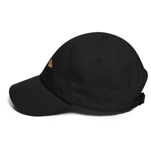 Clishirt© Embroidered Old Gold Fish Dad hat