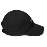 Clishirt© Embroidered Yellow Fish Dad hat