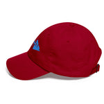 Clishirt© Embroidered Blue Fish Dad hat