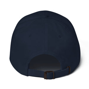 Clishirt© Multi-Color Embroidered Stone Bird Illustration Dad hat