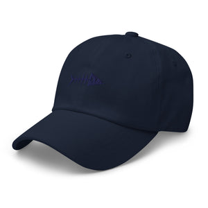 Clishirt© Embroidered Navy Fish Dad hat
