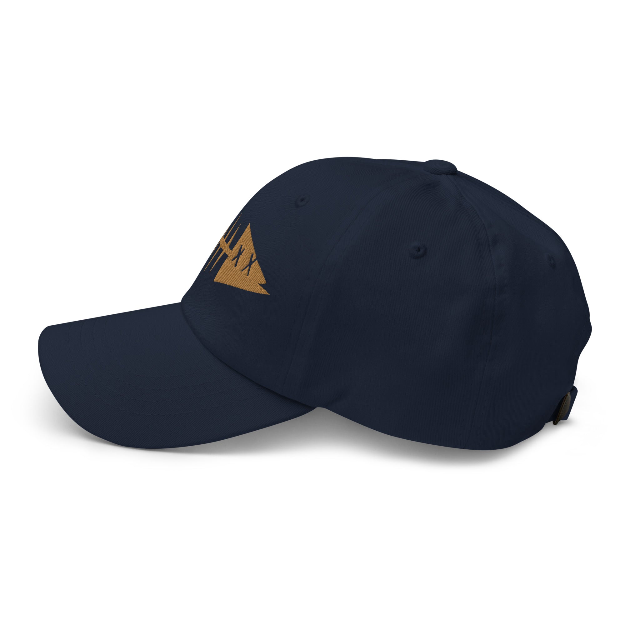 Clishirt© Embroidered Old Gold Fish Dad hat