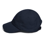 Clishirt© Embroidered Navy Fish Dad hat