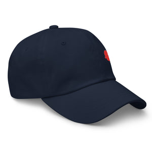 Clishirt© Multi-Color Embroidered Stone Bird Illustration Dad hat