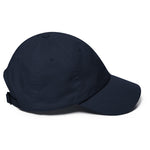 Clishirt© Multi-Color Embroidered Stone Bird Illustration Dad hat