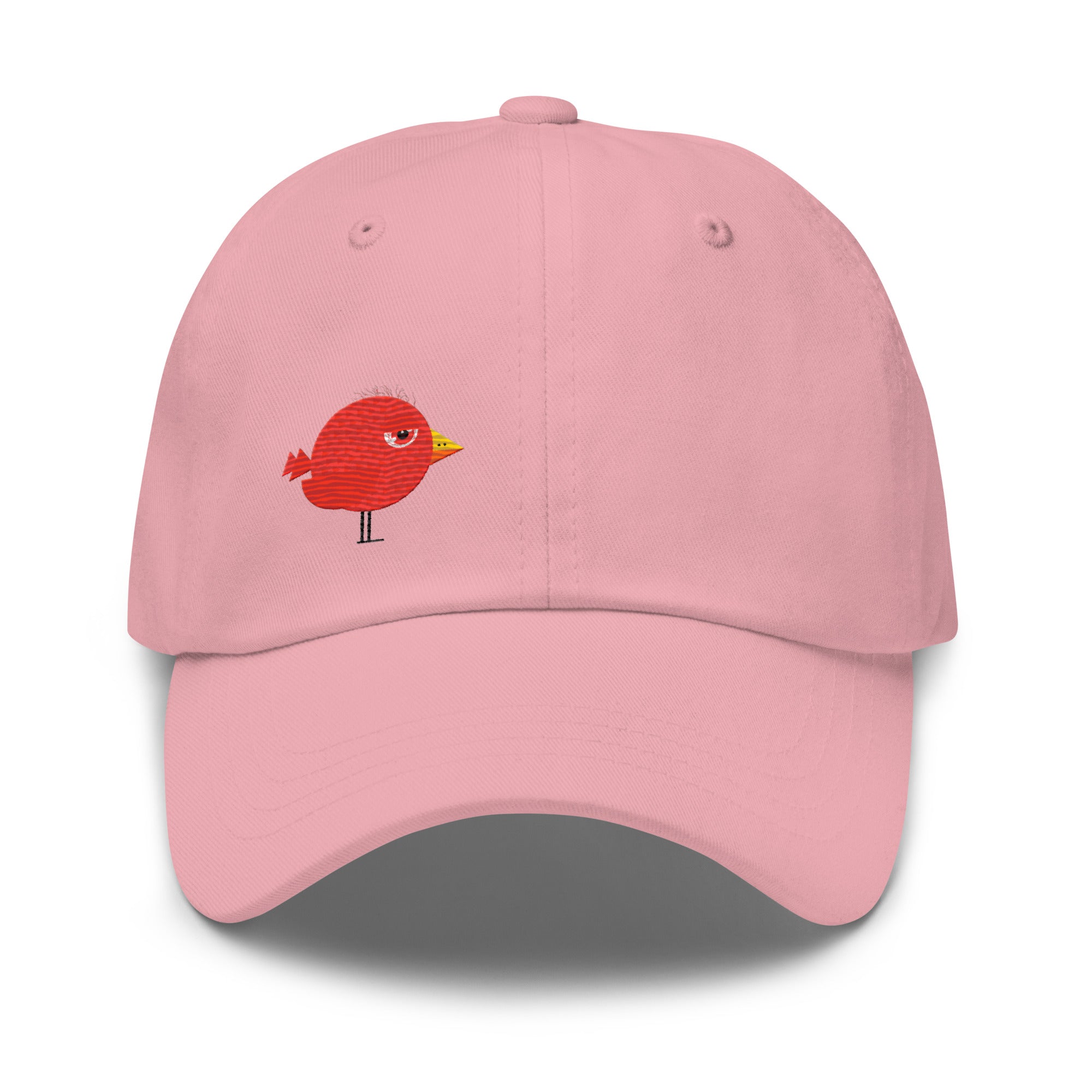 Clishirt© Embroidered Stone Bird Illustration Dad hat
