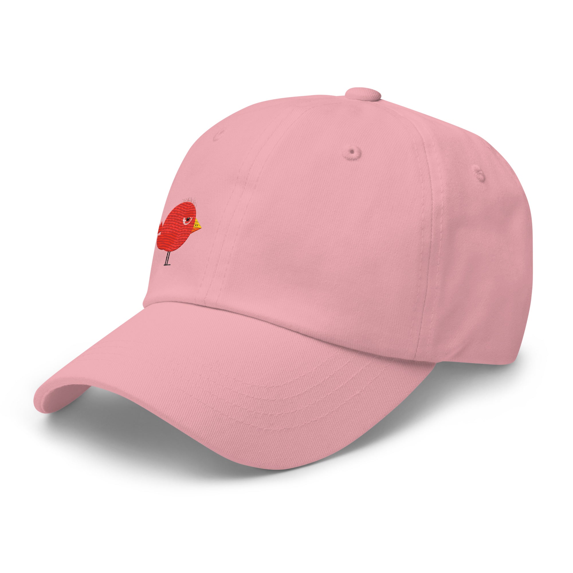 Clishirt© Embroidered Stone Bird Illustration Dad hat