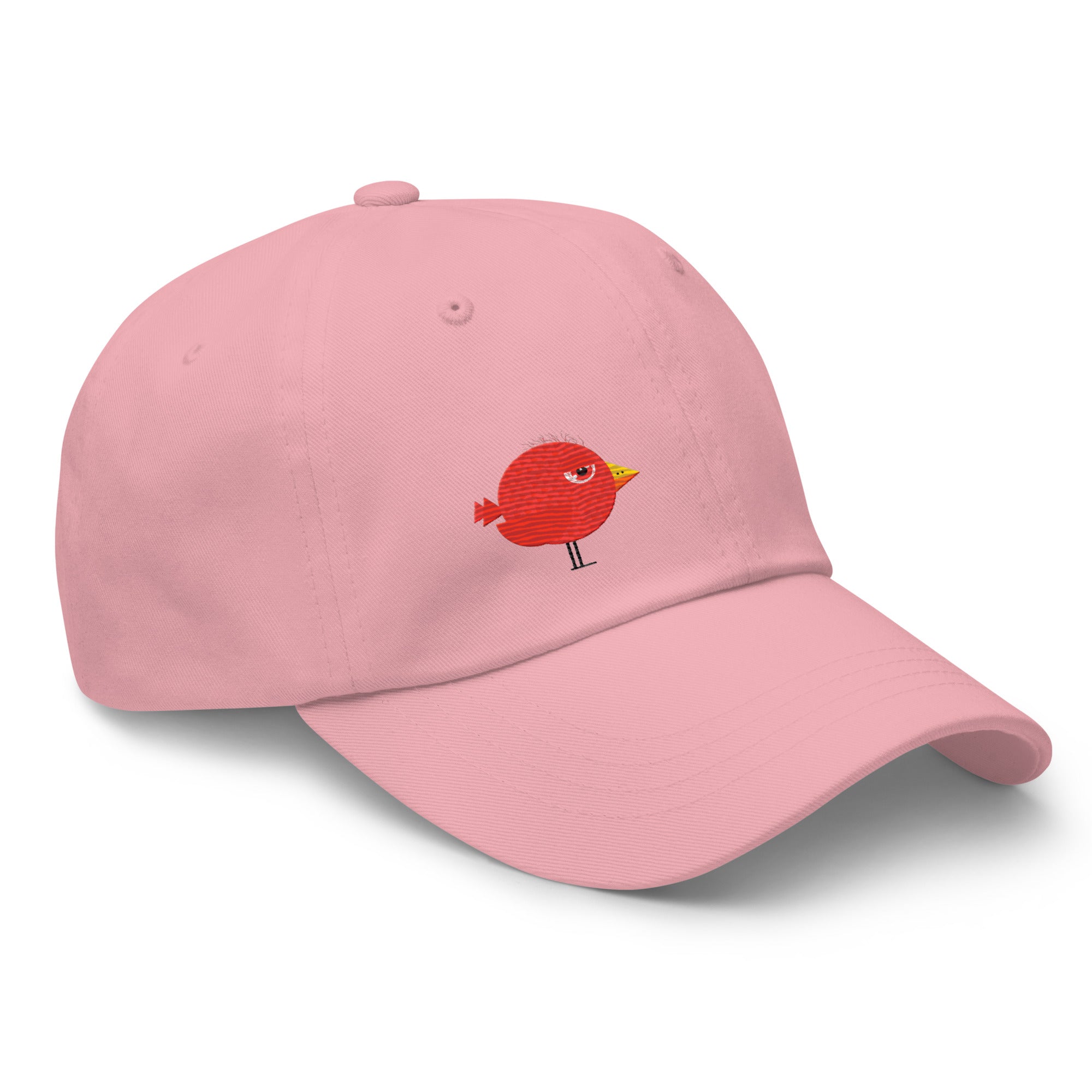Clishirt© Embroidered Stone Bird Illustration Dad hat