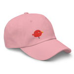 Clishirt© Embroidered Stone Bird Illustration Dad hat