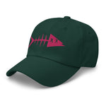 Clishirt© Magenta Fish Dad hat